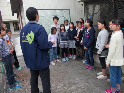 桂小学校へ訪問指導に行きました　